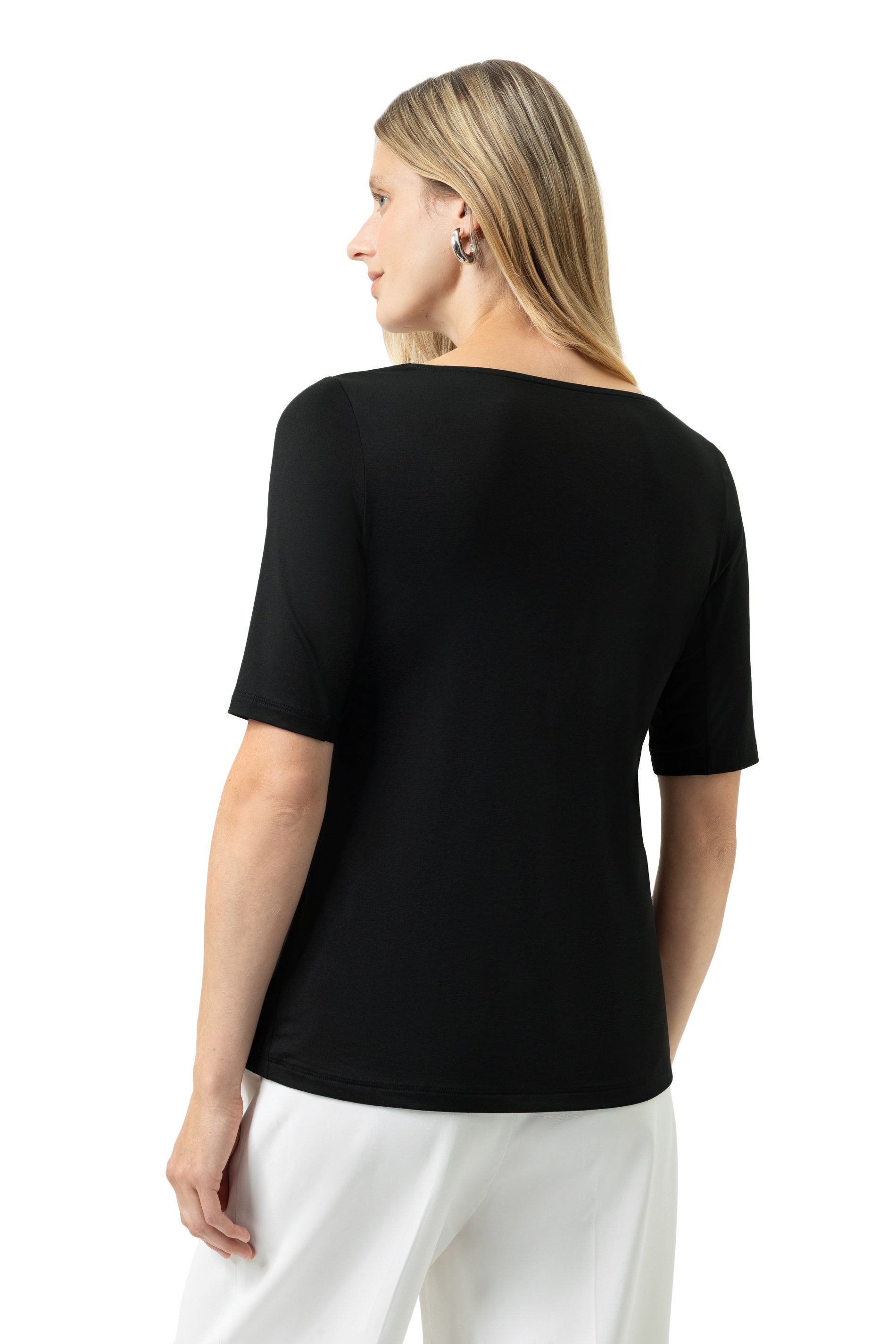 Blazer-T-Shirt - 3-schwarz - Schwarz