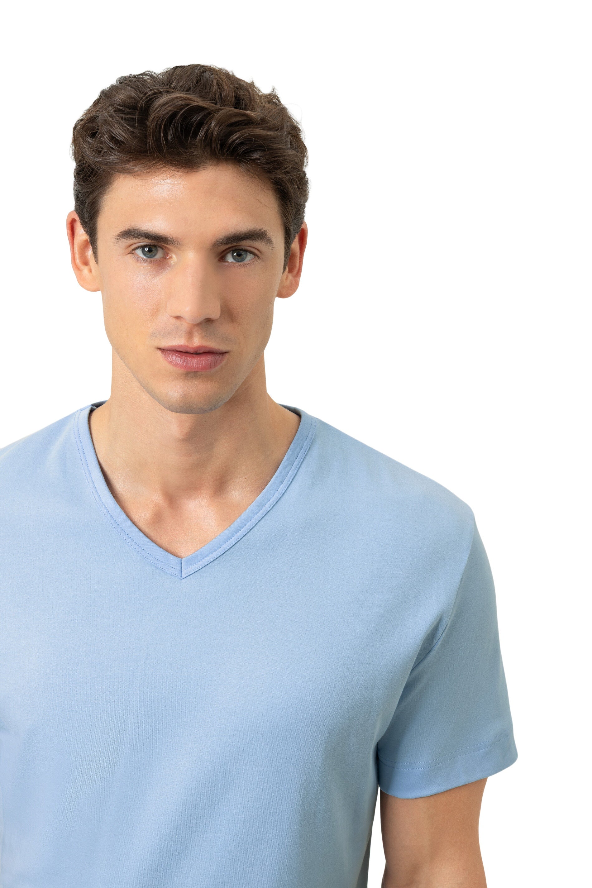 T-Shirt - 844-far blue - Blau