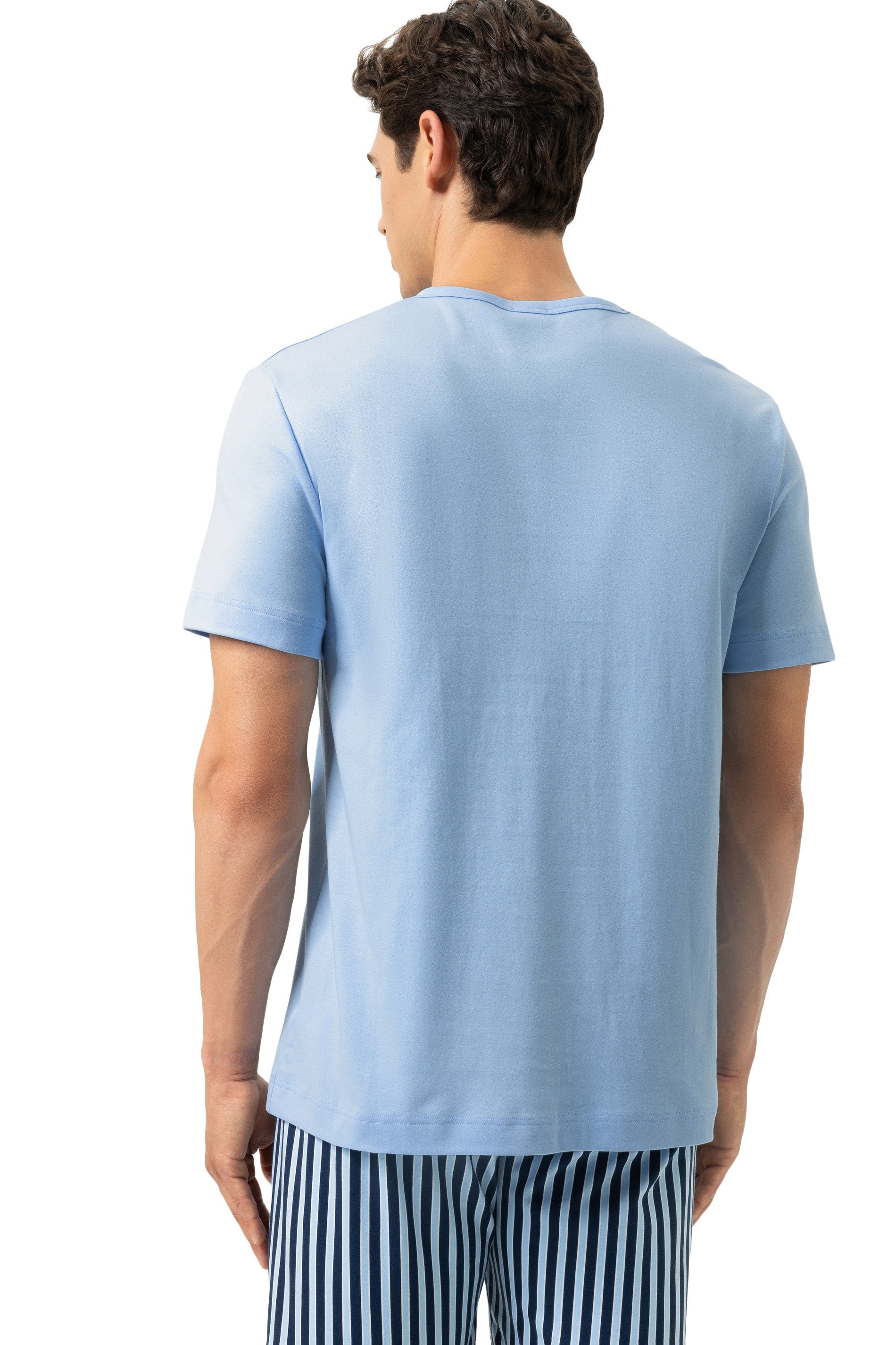 T-Shirt - 844-far blue - Blau