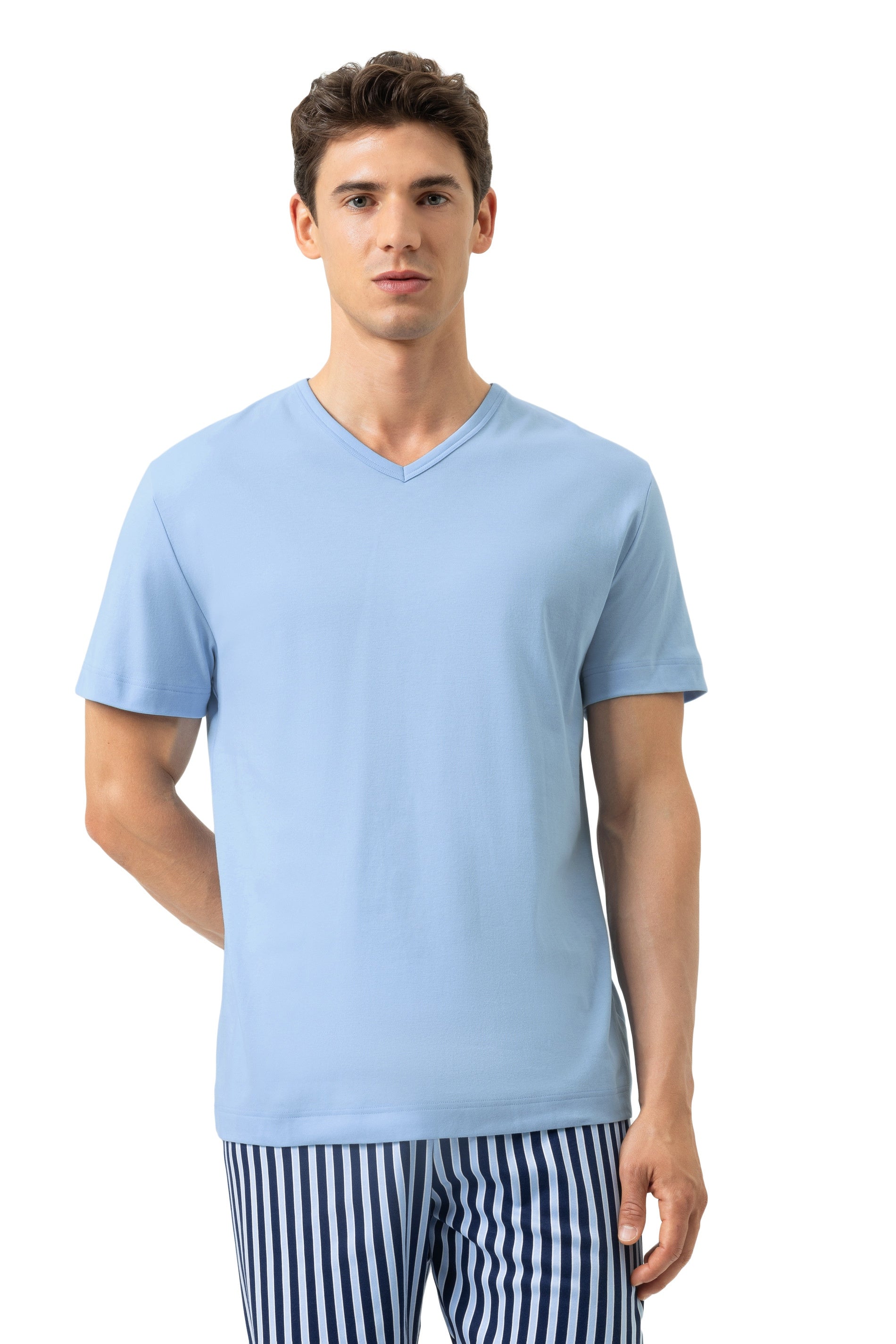 T-Shirt - 844-far blue - Blau