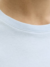 T-Shirt aus Bio-Baumwolle - Celestial Blue - Blau