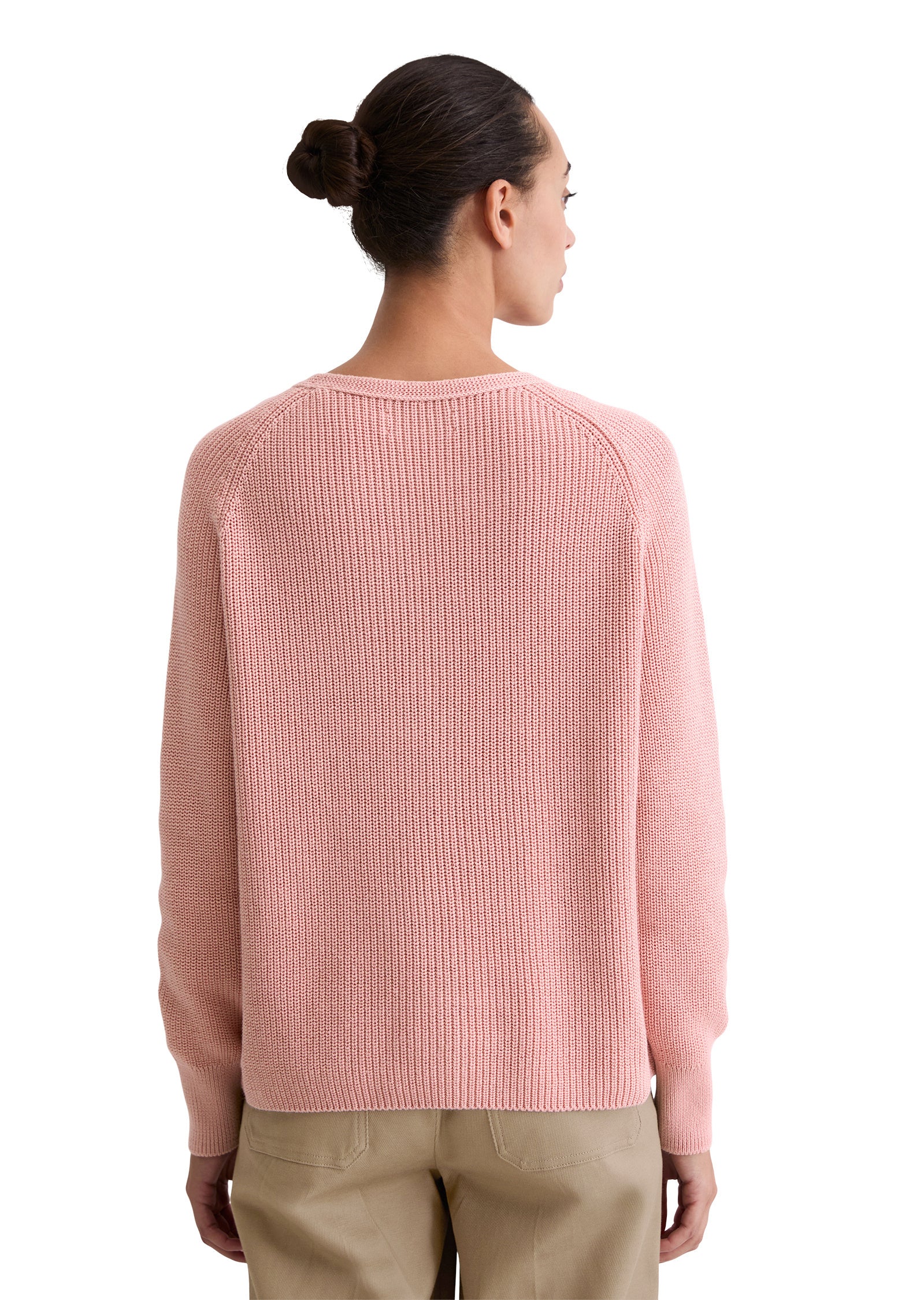 Strickpullover - 8167-Natural Rose - Rosa