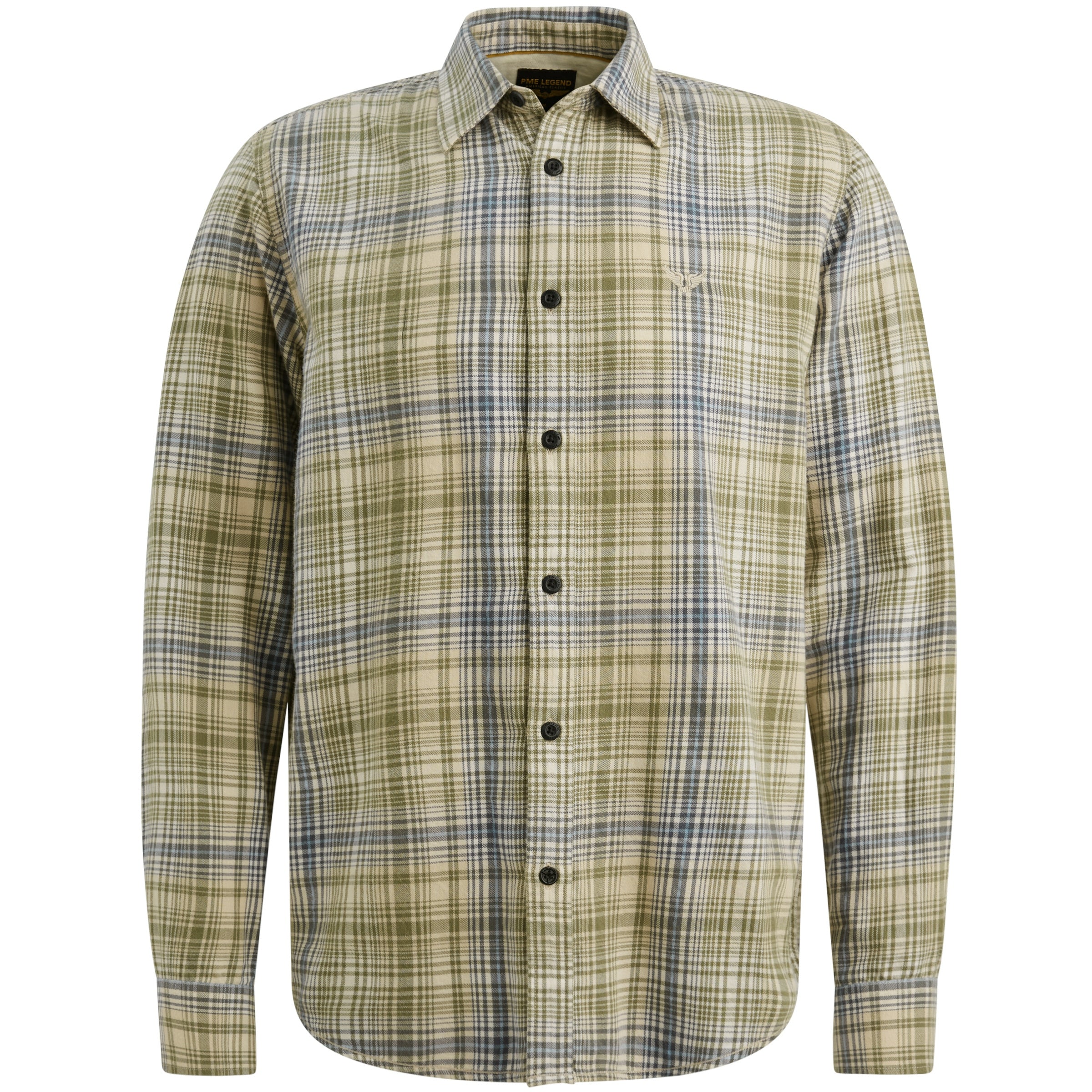 Freizeithemd Regular Fit - 6213-Four Leaf Clover - Grün