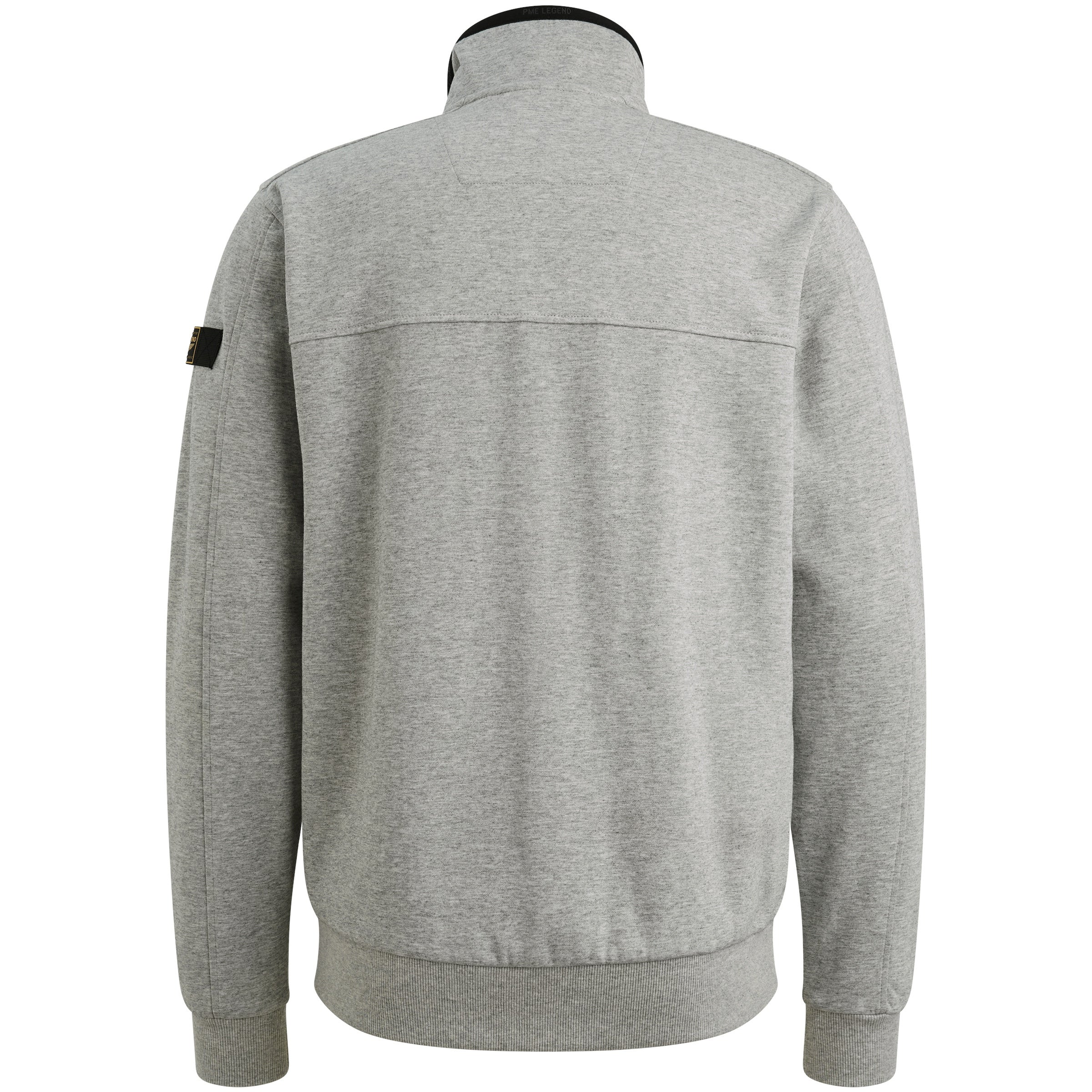 Sweatjacke Regular Fit - 921-Light Grey Melee - Grau