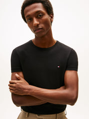 T-Shirt aus Baumwolle - BDS-BLACK - Schwarz