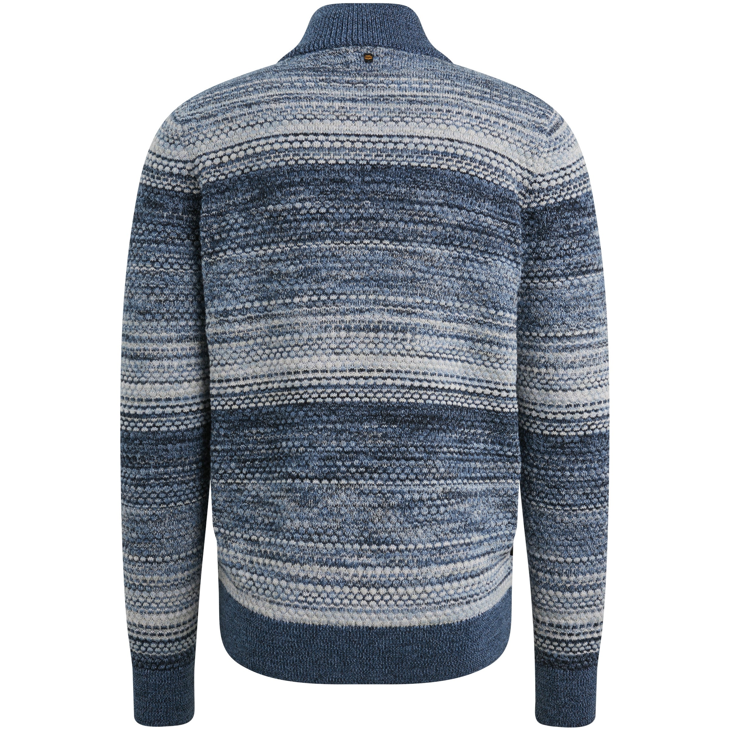 Strickjacke aus Baumwolle - 5301-Vintage Indigo - Blau