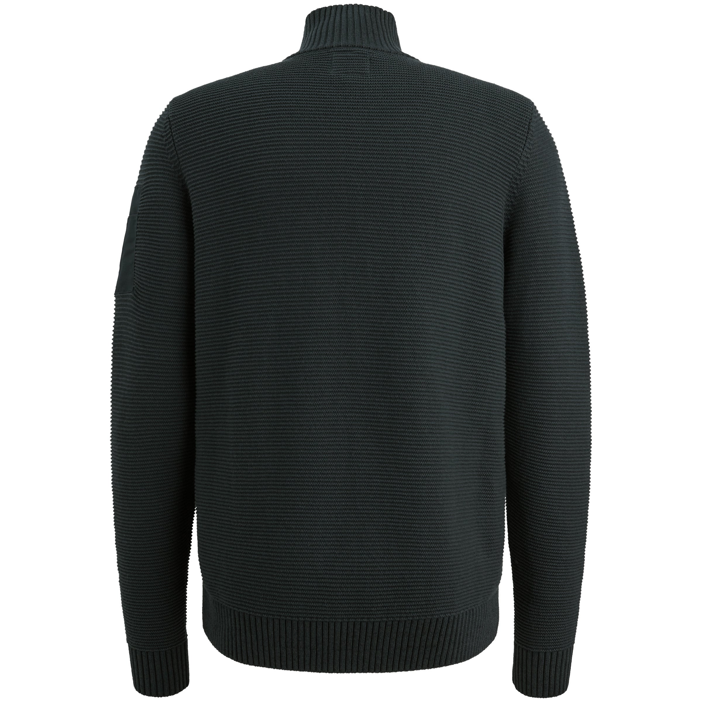 Strickpullover aus Baumwolle - 5282-Carbon - Schwarz