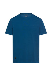 T-Shirt aus Baumwollmix - 46-Lyons Blue - Blau