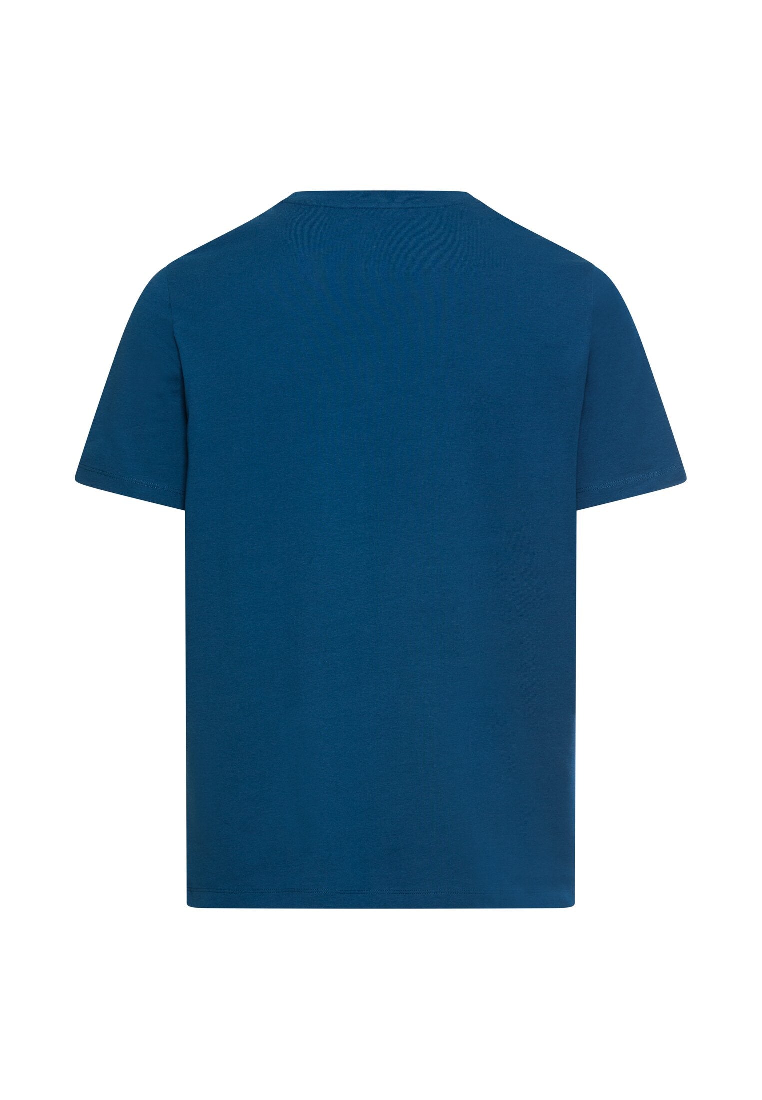 T-Shirt aus Baumwollmix - 46-Lyons Blue - Blau