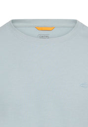 T-Shirt aus Baumwollmix - 43-Aqua Blue - Grün