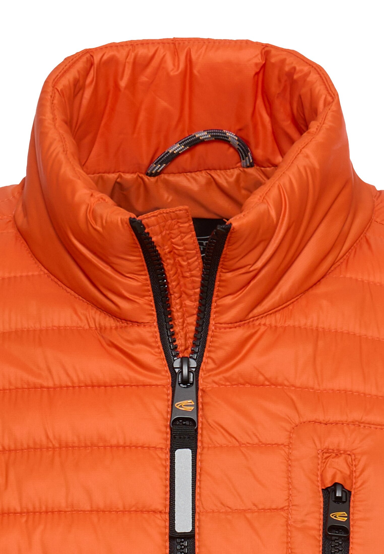 Steppjacke mit Stehkragen - 66-Burned Orange - Orange