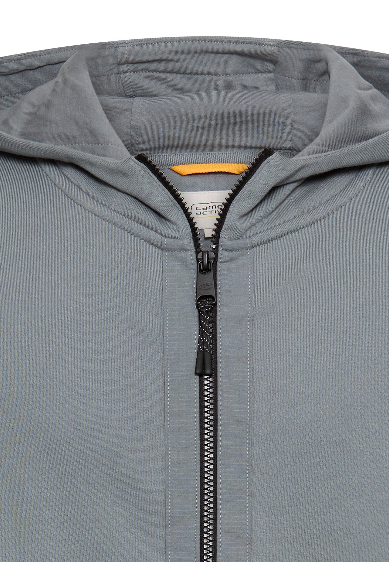 Sweatshirtjacke aus Baumwolle - 45-Stormy Blue - Blau