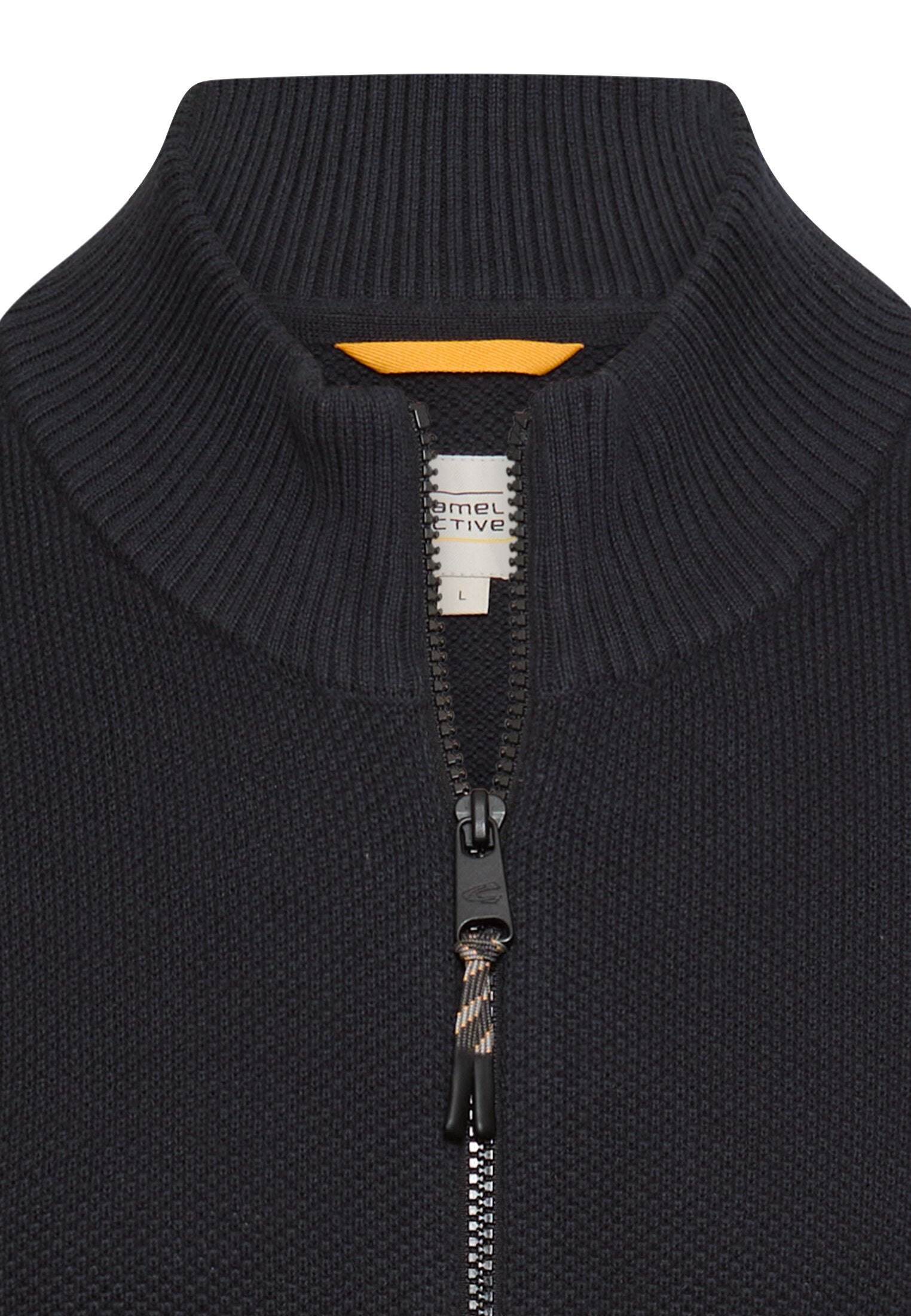 Strickjacke aus Baumwolle - 48-Dark Navy - Blau