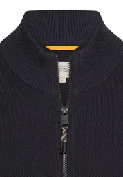 Strickjacke aus Baumwolle - 48-Dark Navy - Blau