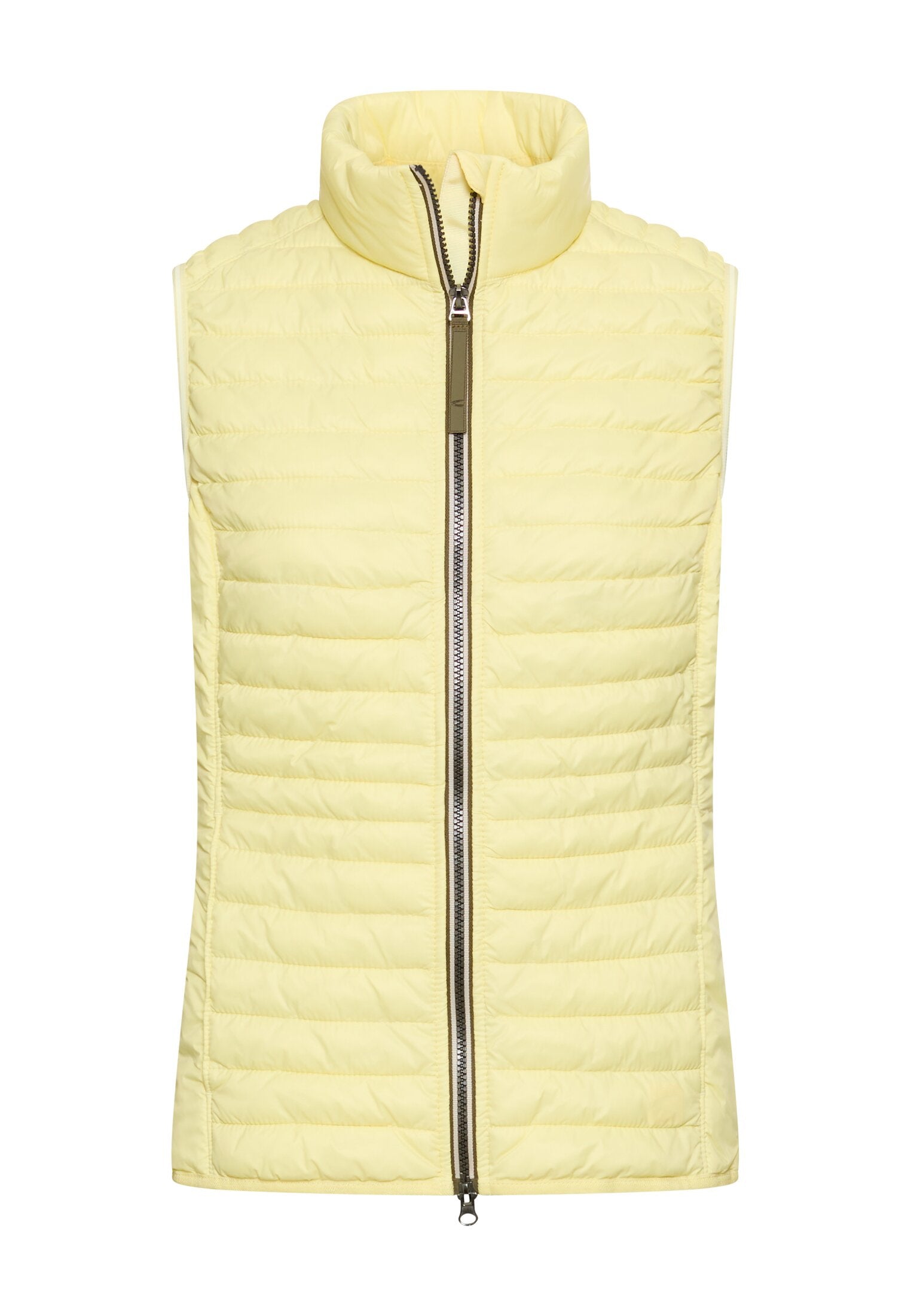 Steppweste mit Stehkragen - 61-Lemon - Gelb