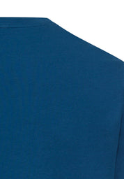 T-Shirt aus Baumwollmix - 46-Lyons Blue - Blau
