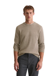 Strickpullover aus Baumwolle - Z72-mercy pavestone - Braun