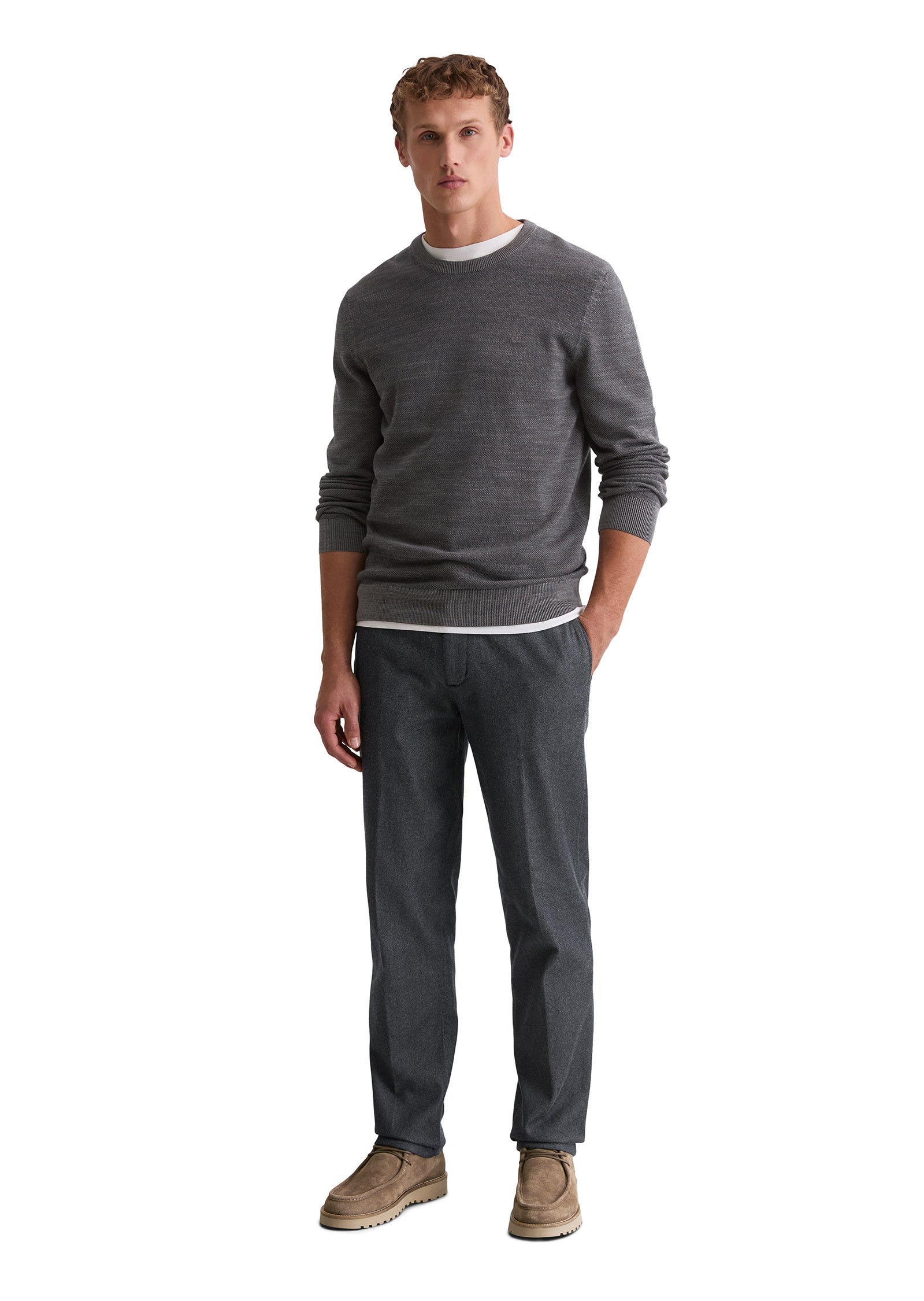 Sweatshirt aus Baumwolle - Z98-mercy pinstripe - Grau