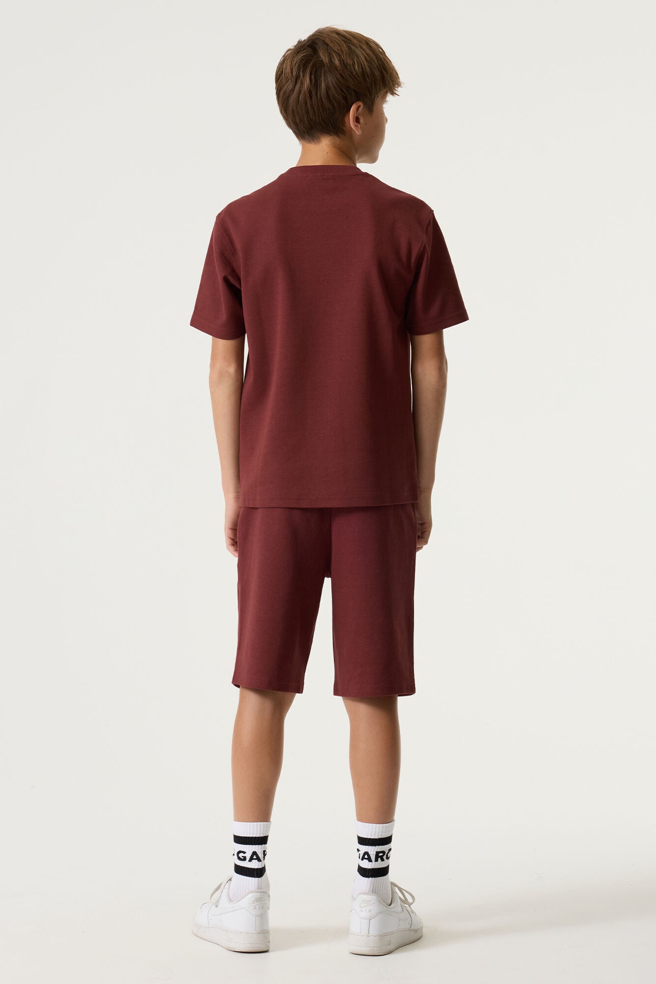 T-Shirt aus Baumwollmix - 5361-cowhide - Braun