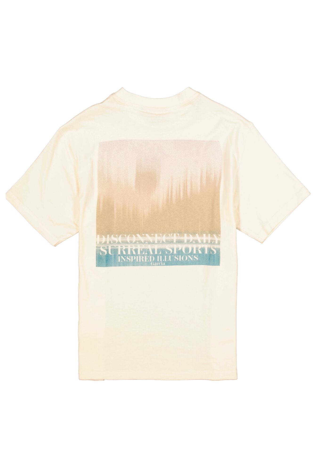 T-Shirt aus Baumwolle - 53-off white - Creme