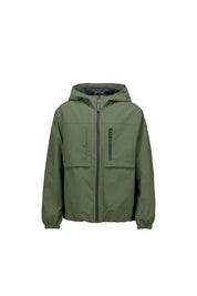 Übergangsjacke mit Kapuze - 6604-tree hill - Grün