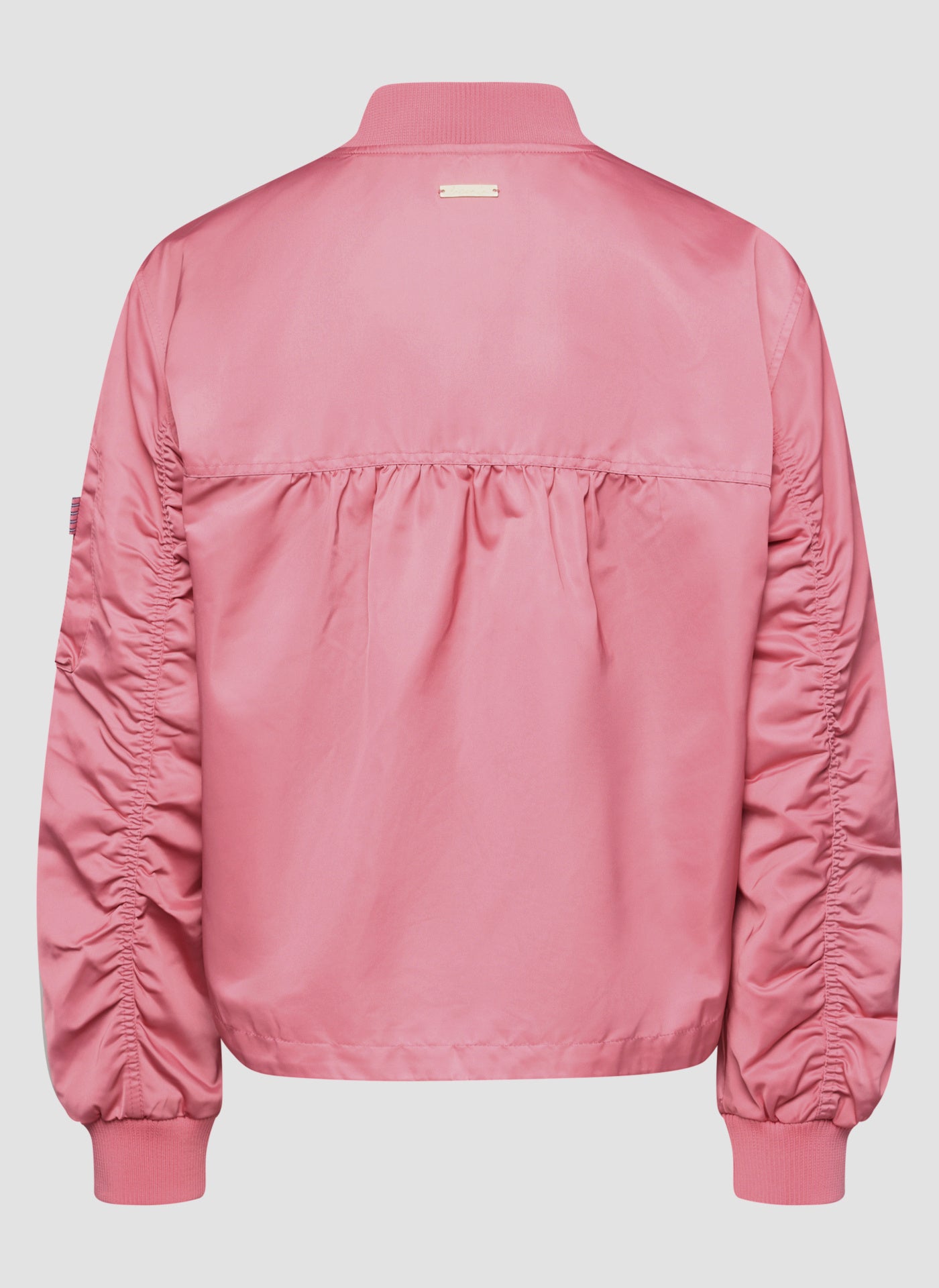 Bomberjacke mit Bünchenkragen - 6212-ROSA - Rosa