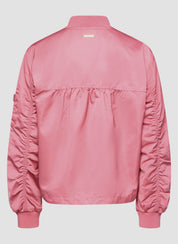 Bomberjacke mit Bünchenkragen - 6212-ROSA - Rosa