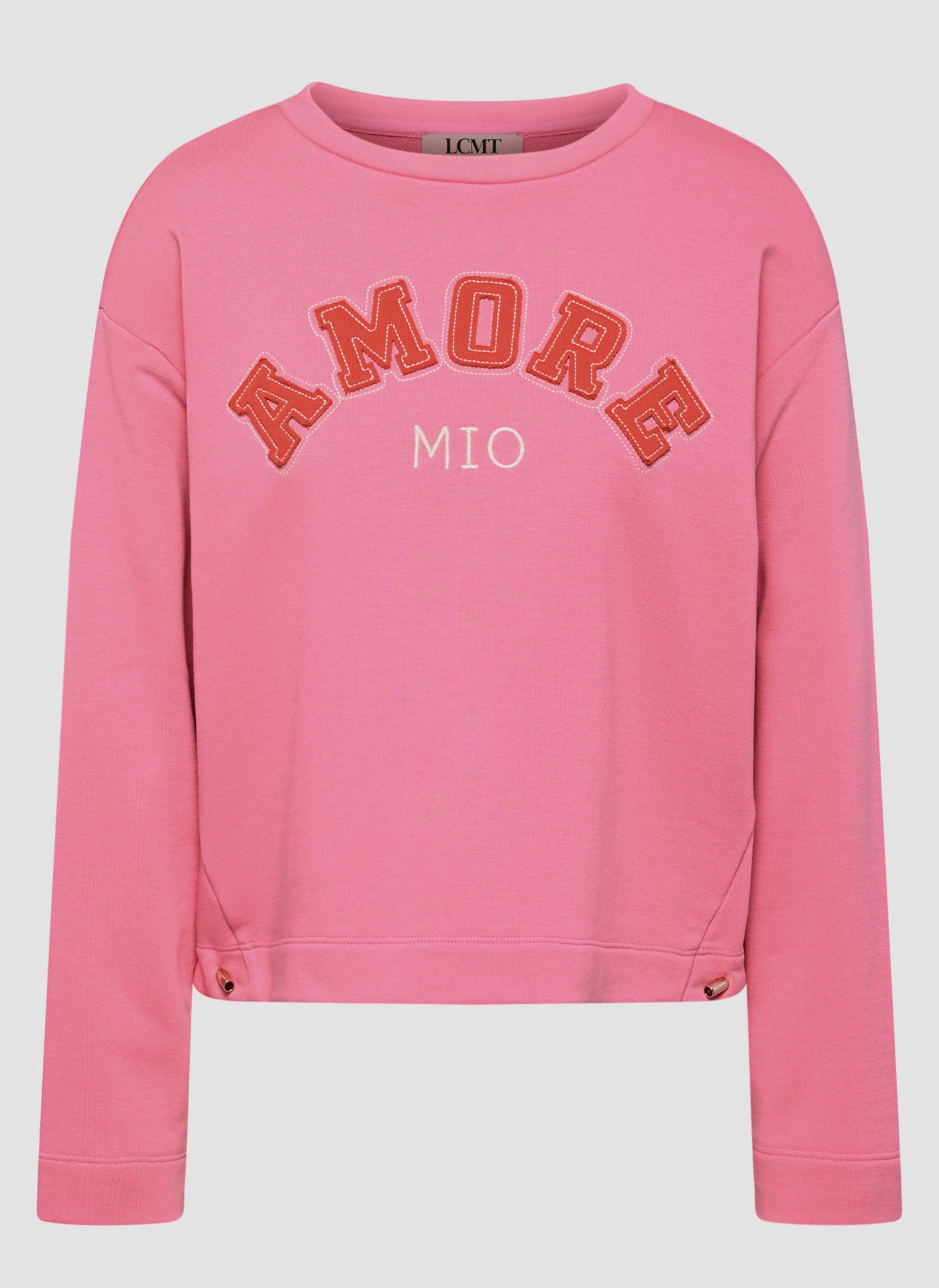 Sweatshirt aus Baumwollmix - 6212-ROSA - Pink