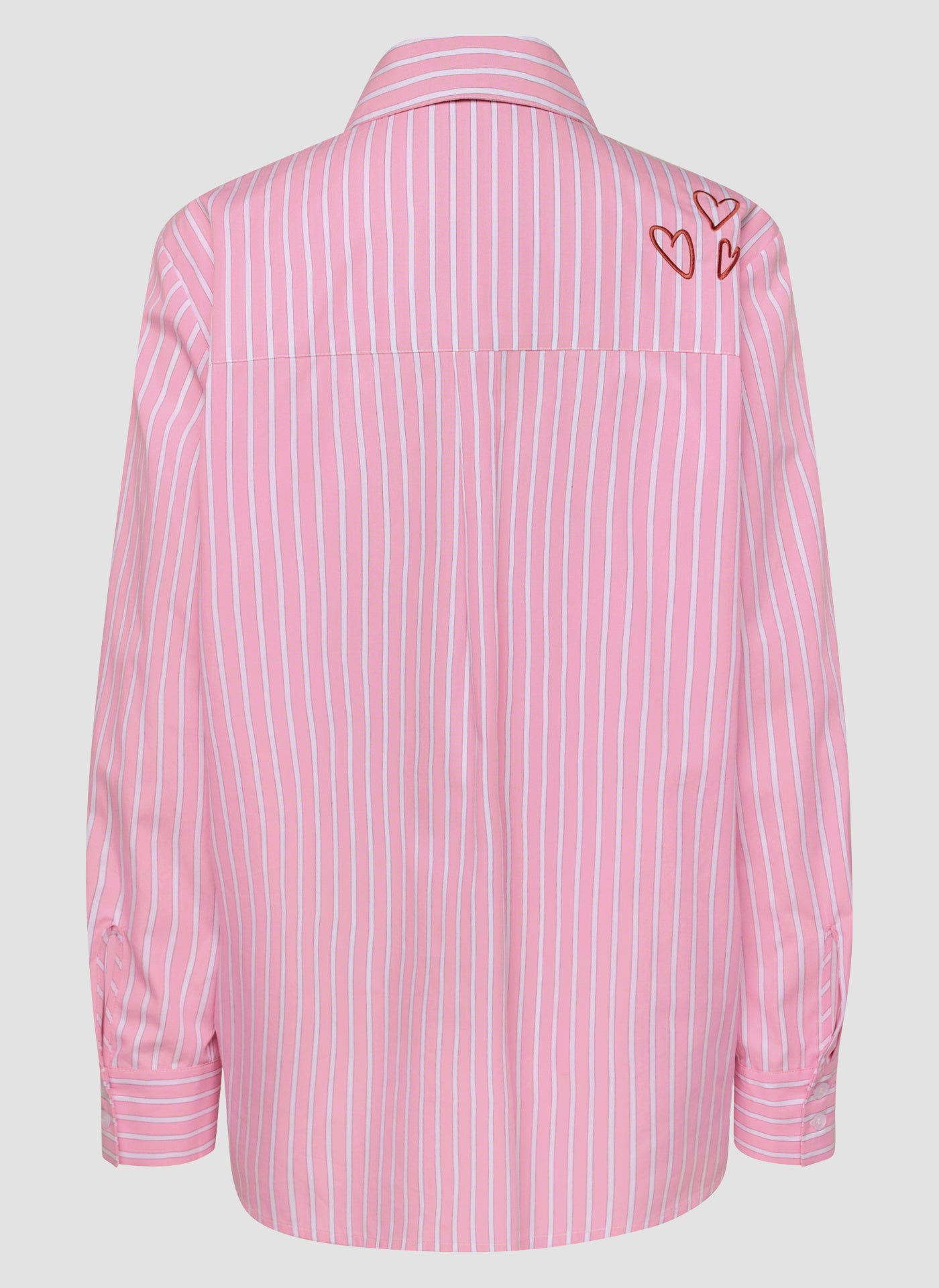 Bluse aus Baumwollmix - 6212-ROSA - Rosa