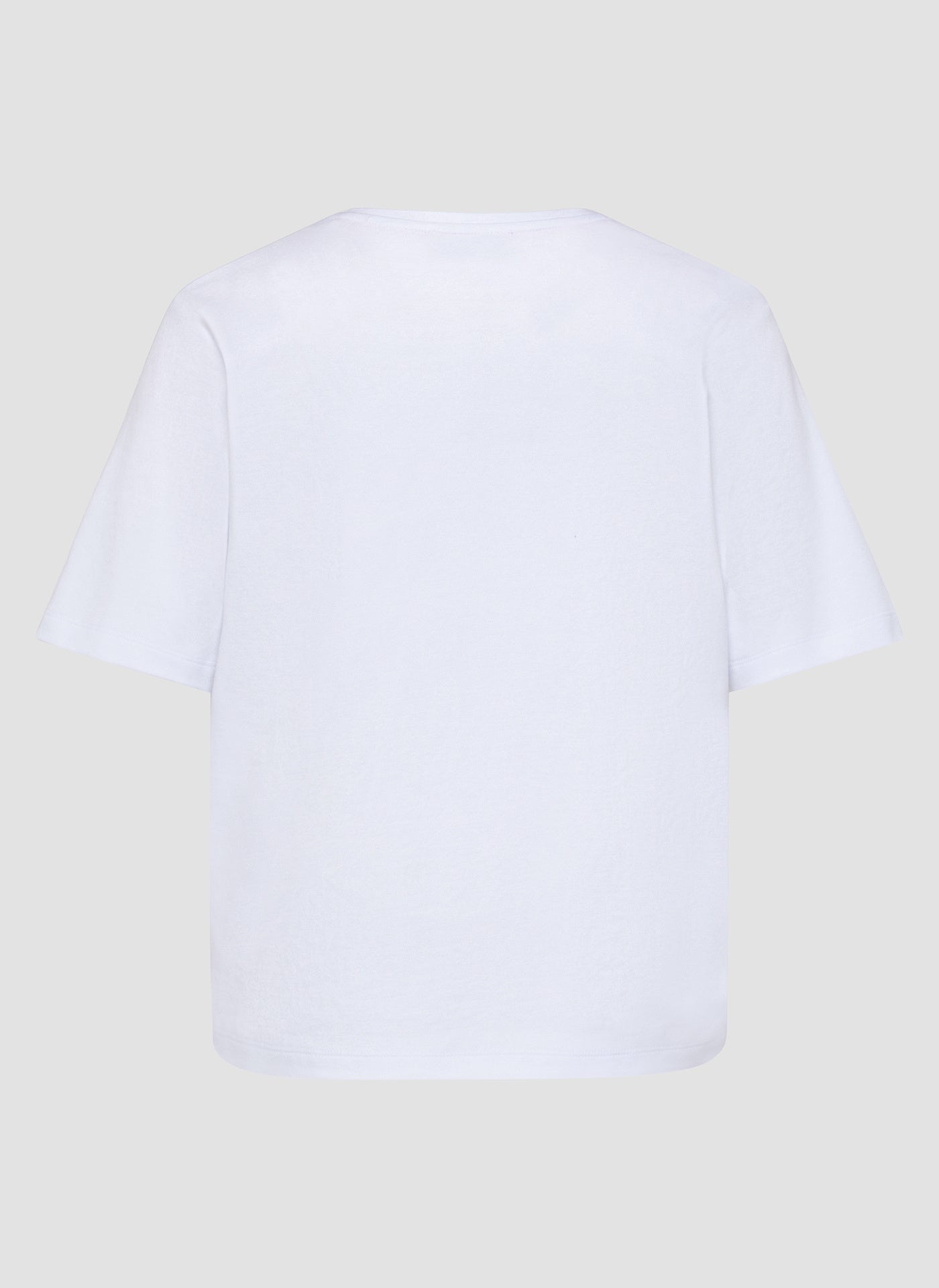 T-Shirt aus Baumwolle - 6003-WEISS - Weiß