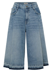 Jeansshorts Regular Fit - 6314-HELLES DENIM - Blau