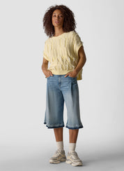 Jeansshorts Regular Fit - 6314-HELLES DENIM - Blau