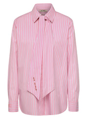 Bluse aus Baumwollmix - 6212-ROSA - Rosa