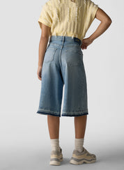 Jeansshorts Regular Fit - 6314-HELLES DENIM - Blau