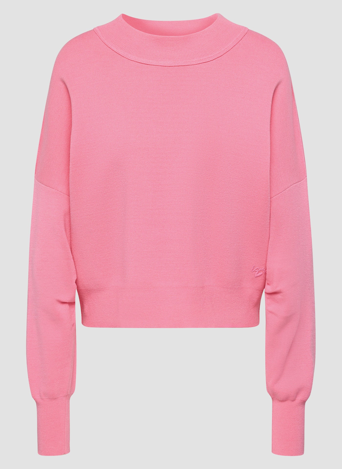 Sweatshirt aus Viskosemix - 6212-ROSA - Pink