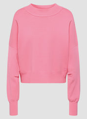 Sweatshirt aus Viskosemix - 6212-ROSA - Pink
