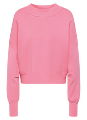 Sweatshirt aus Viskosemix - 6212-ROSA - Pink