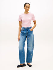 T-Shirt CODY Slim Fit - 0D5-PINK - Pink