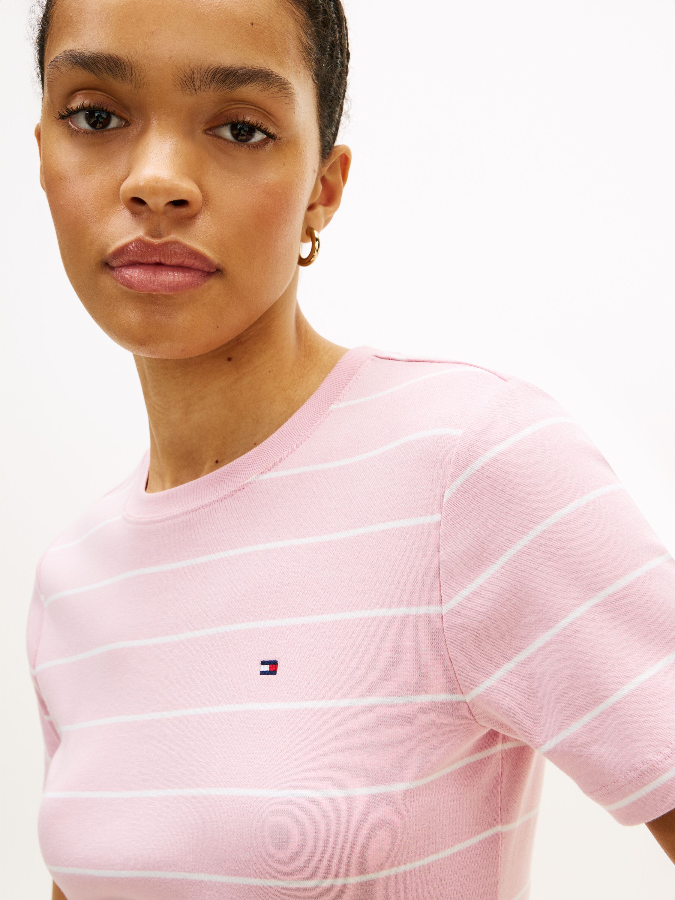 T-Shirt CODY Slim Fit - 0D5-PINK - Pink