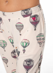 Schlafhose aus Modalmix - 23038 vanilla cr - Beige