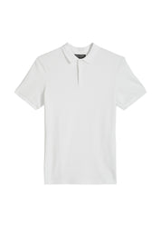 Poloshirt aus Baumwolle - 0163-White - Weiß