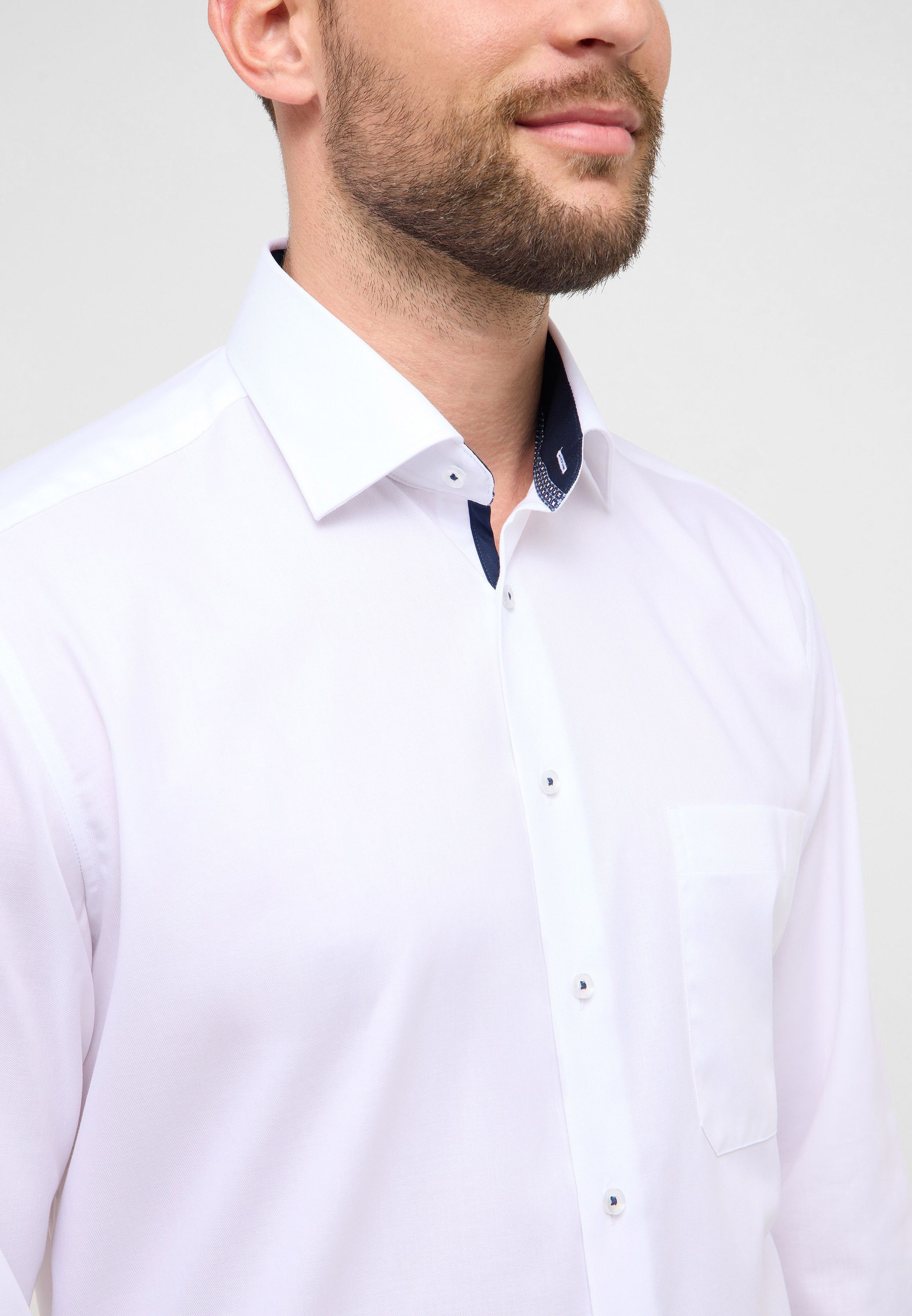 Hemd Comfort Fit - 00-weiss - Weiß