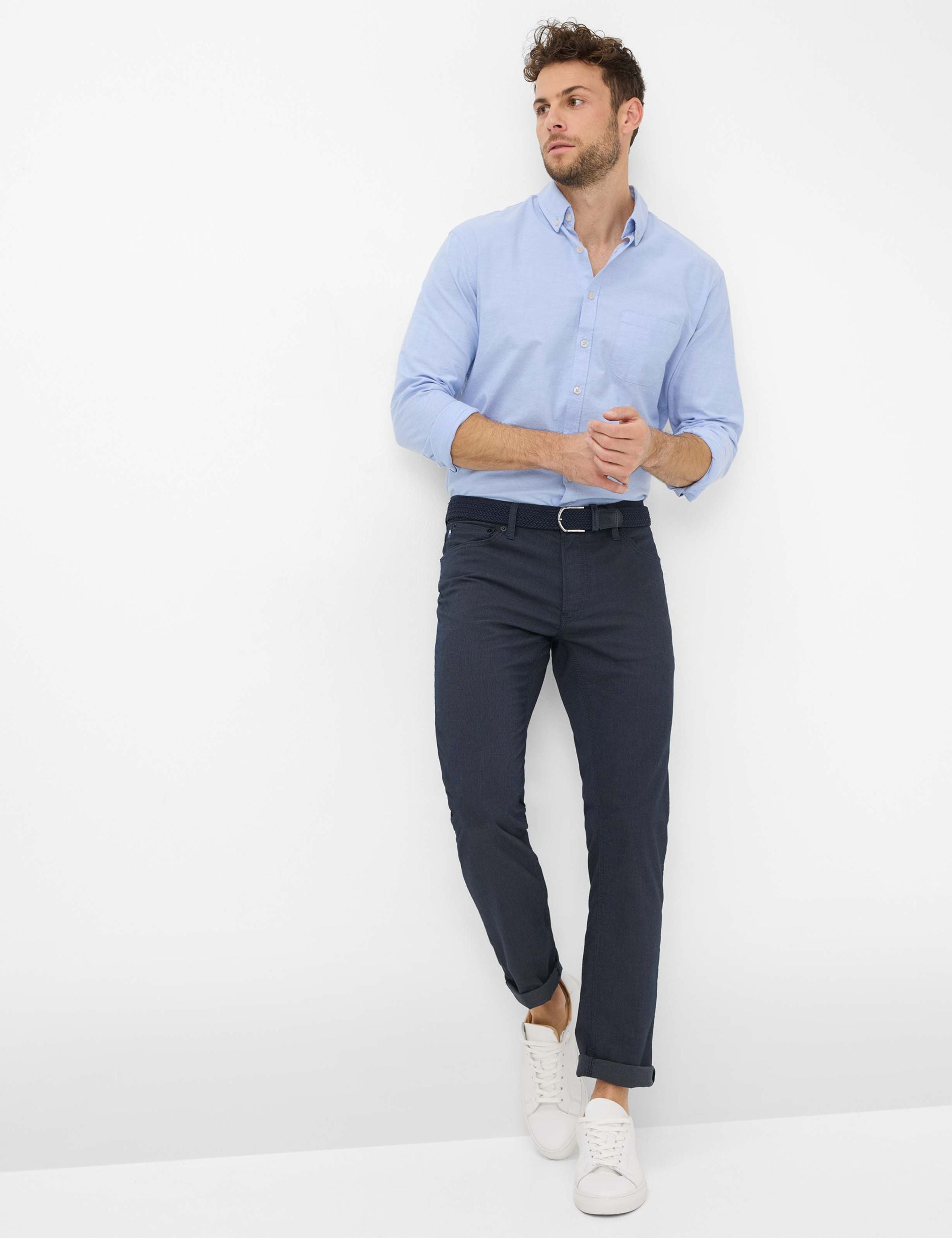 Hose CHUCK Modern Fit - 21-PERMA BLUE - Blau