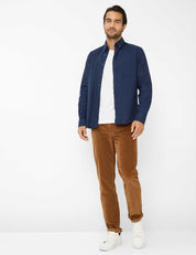 Cordhose CADIZ Straight Leg - 73-TOFFEE - Braun