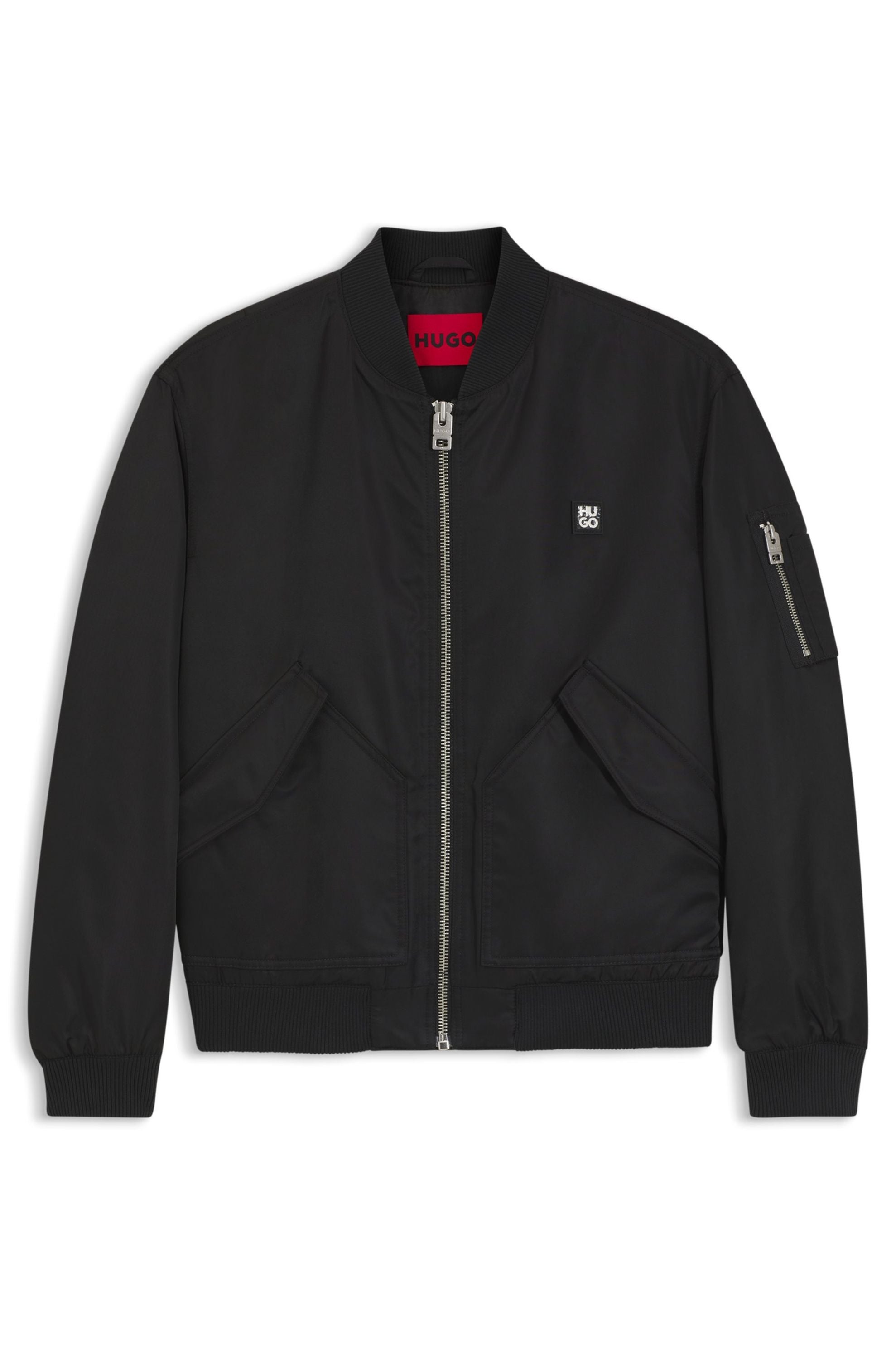 Bomberjacke Regular Fit - 001-Black - Schwarz