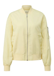 Bomberjacke mit Bündchenkragen - 1015-YELLOW - Gelb