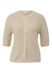 Strickjacke Regular Fit - 81W9-BROWN - Beige