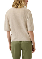 Strickjacke Regular Fit - 81W9-BROWN - Beige