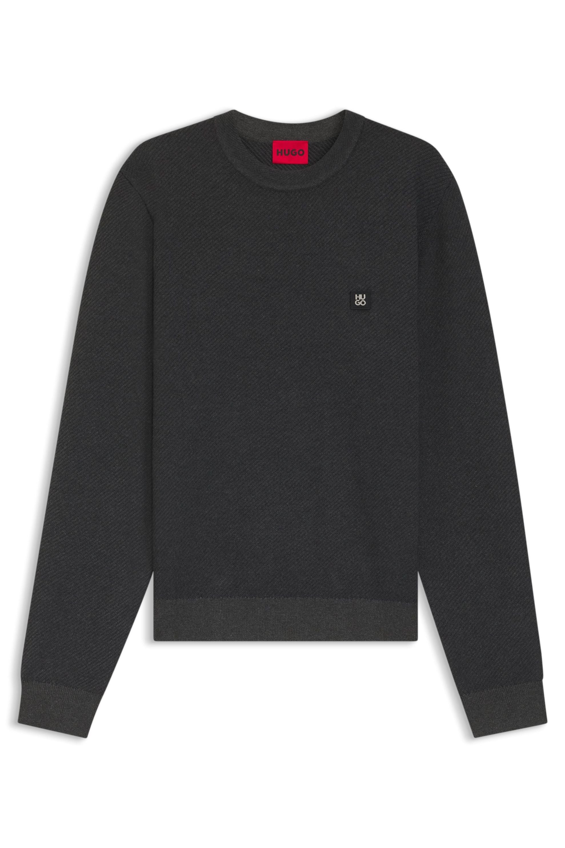 Strickpullover SETAL aus Schurwollmix - 037-Medium Grey - Grau