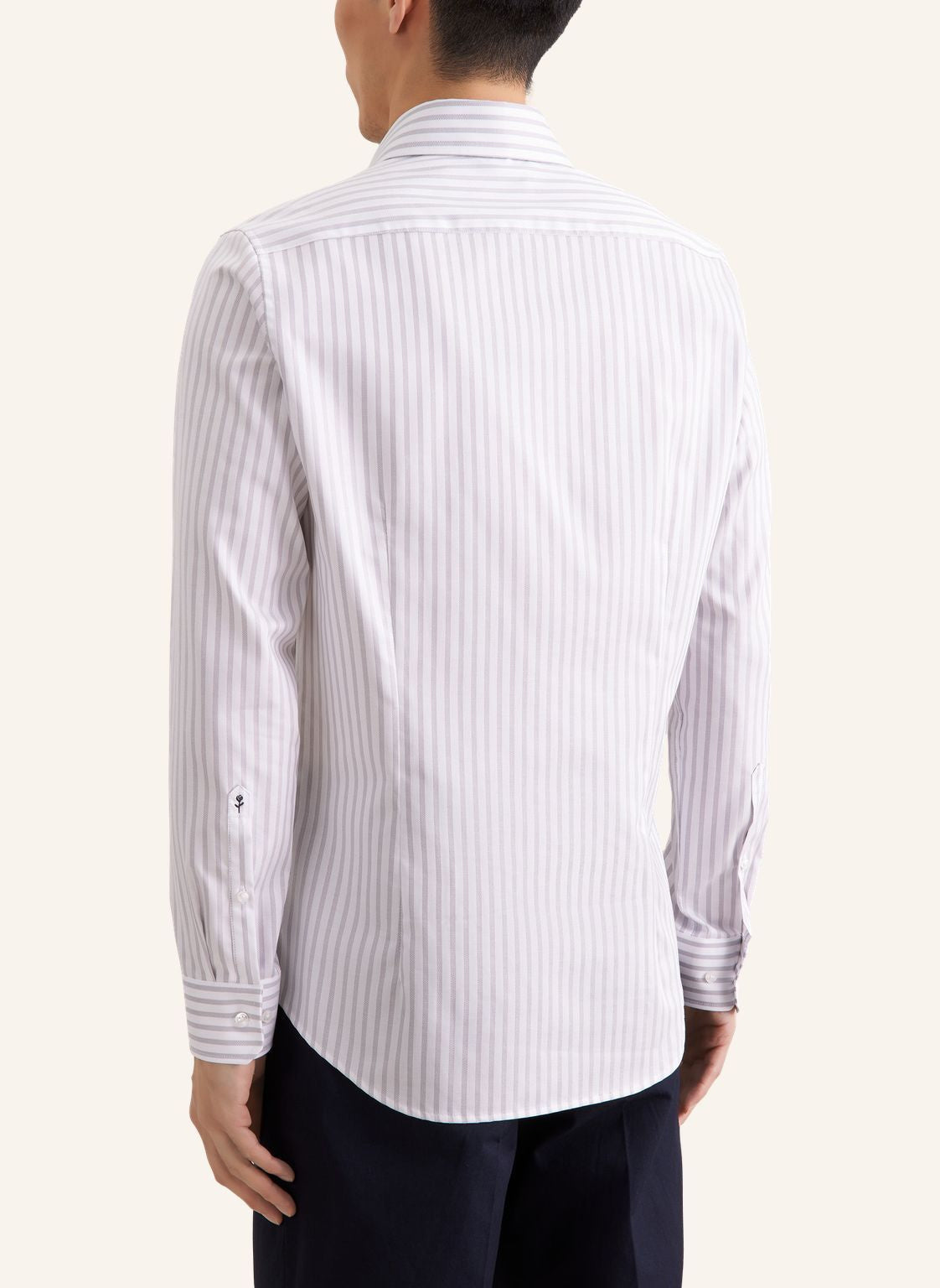 Hemd SPREAD KENT 98 Slim Fit - 33 - Grau